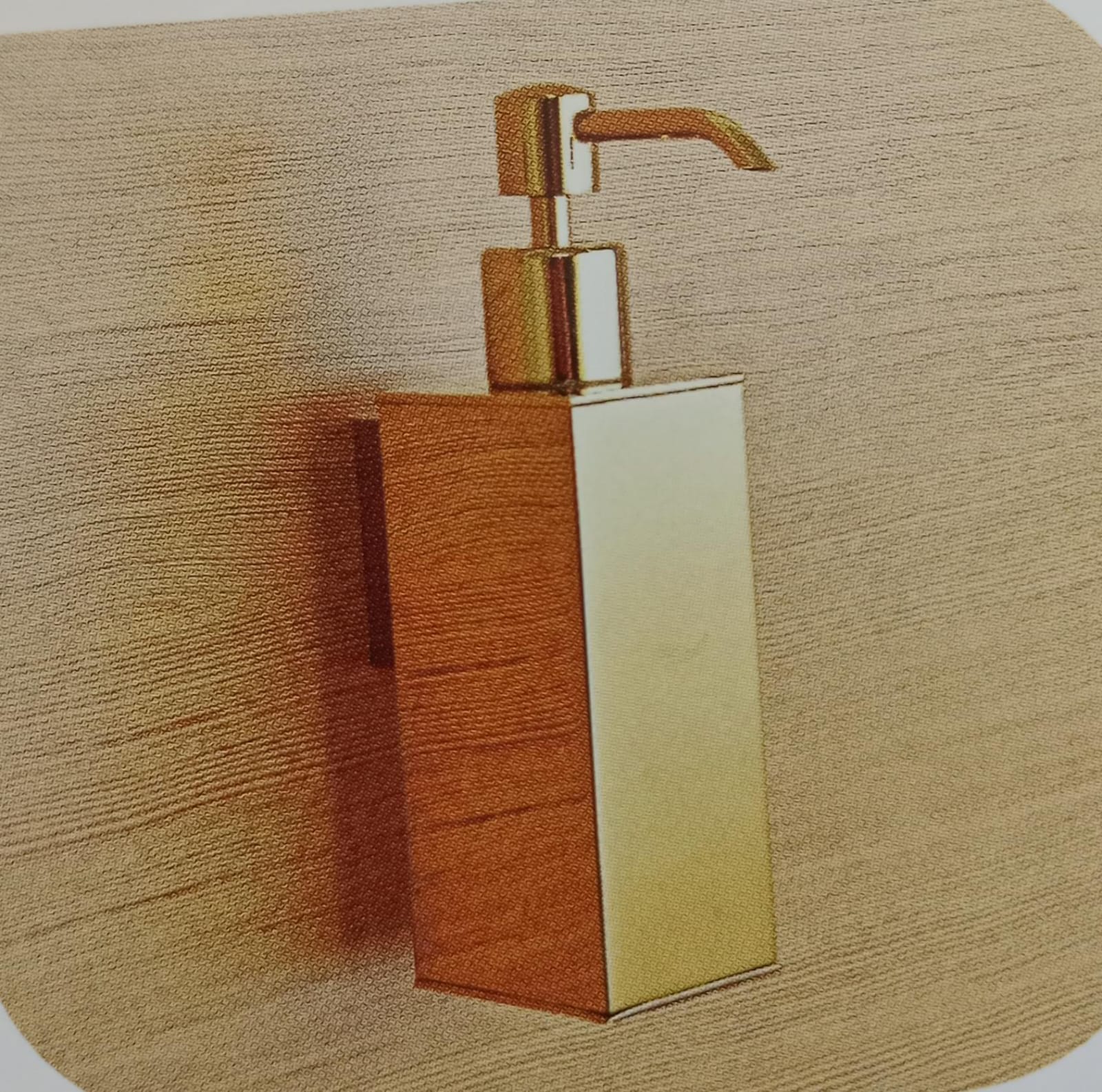 DEC0R MASINI BRASS LIQUID SOAP DISPENSER SQ0001